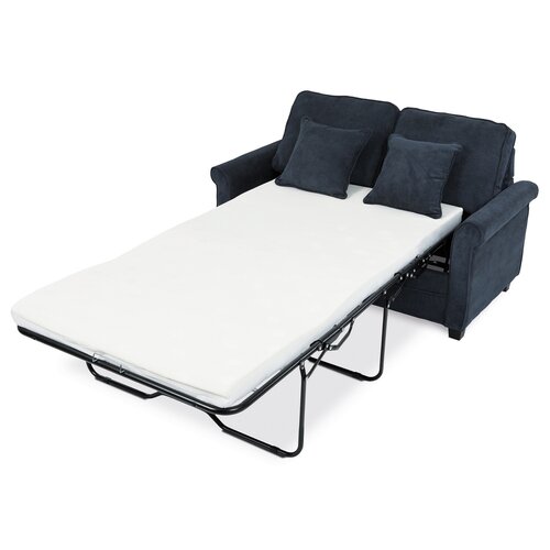 Sofa dwuosobowa ASB-4170 BLUE2, sztruks, niebieski