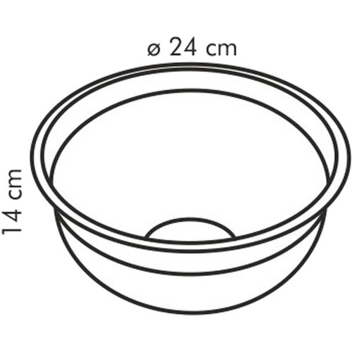 Tescoma Edelstahlschüssel DELICIA, 5 l