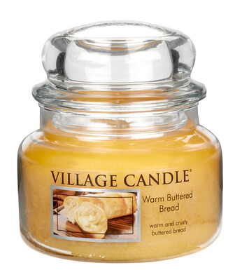 Village Candle Vonná sviečka Teplé žemličky - Warm Buttered Bread, 269 g