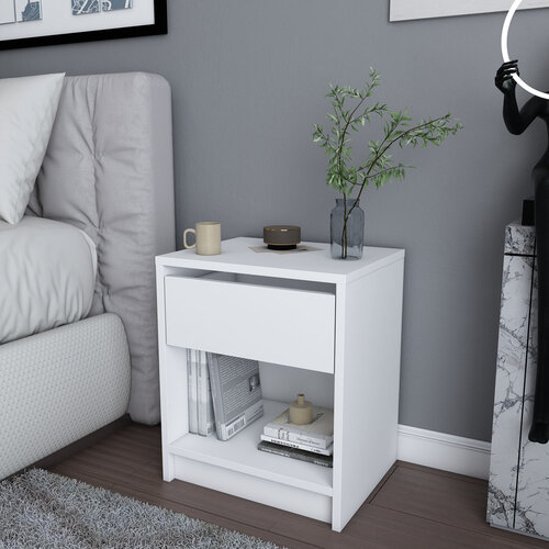 Stolik nocny Sheridan White