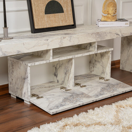 Stolik pod telewizor Enclave Fressia Marble