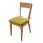 Pernă de scaun B.E.S. Petrovice cu șnururi, verde, 40 x 40 cm