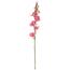 Umetna roža Gladiola roza, 10 x 85 x 10 cm