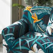 4Home Pokrowiec elastyczny na fotel Flora, 75 - 95 cm