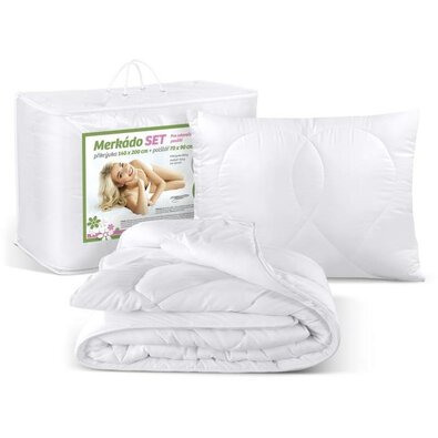 Bellatex Set odeje in vzglavniki Merkado, 140 x200 cm, 70 x 90 cm