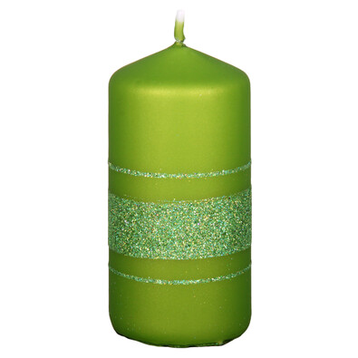 Vánoční svíčka Fénix, zelená