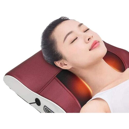 Pernă de masaj Infrared Shiatsu pentru gât șicorp cu infraroșu