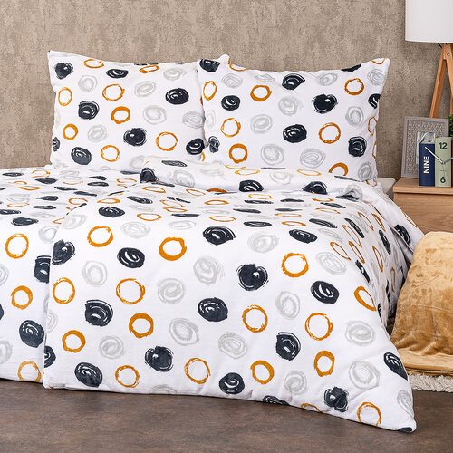 4Home Bettwäsche Dotty Mikroflanell, 140 x 200 cm, 70 x 90 cm