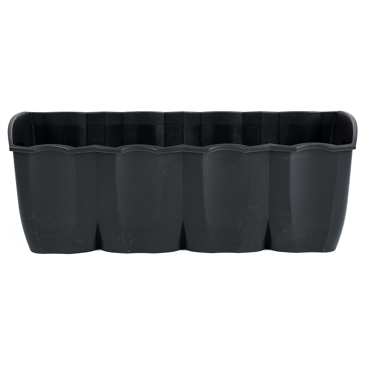 Balkonláda korlátra, sötétszürke, 18 l, szürke, 18 l termék 2. képe