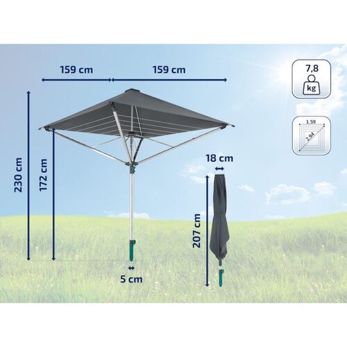 Leifheit LinoProtect 400 Wäschespinne 82100
