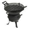 Cattara 13023 Žar na lesni oglje Kettle, 48 x 37 x36 cm