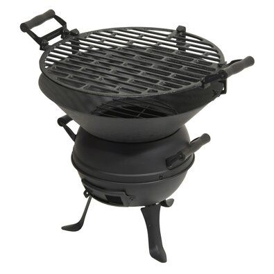 Cattara 13023 Žar na lesni oglje Kettle, 48 x 37 x36 cm