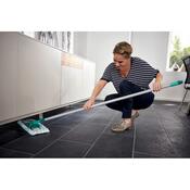 Leifheit Podlahový mop Profi Micro Duo s kovovou tyčou + náhrada Static Plus ZADARMO 55169