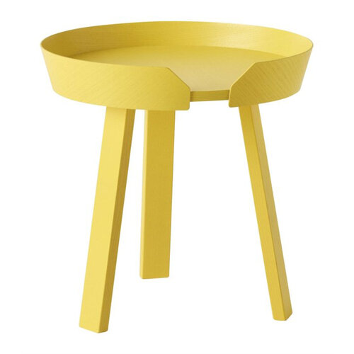 Konferenční stolek Around malý, žlutý