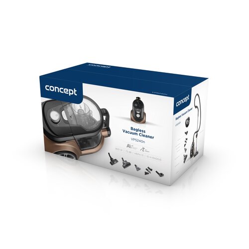 Concept VP5240n zsák nélküli porszívó 4A RADICALPet Expert, 800 W