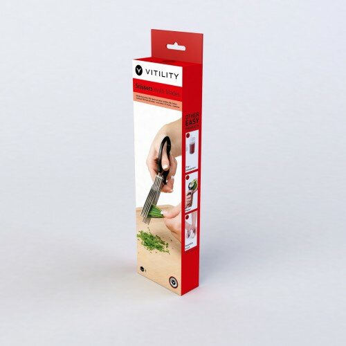 Vitility VIT-70210330 mehrschneidige Kräuterschere