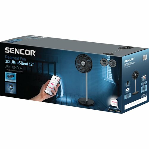 Stojanový ventilátor Sencor SFN 3040BK