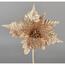 Umělá Poinsettie zlatá, 25 cm