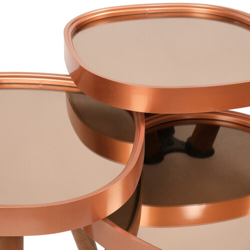 Măsuță auxiliară Pizzo, 3 buc.