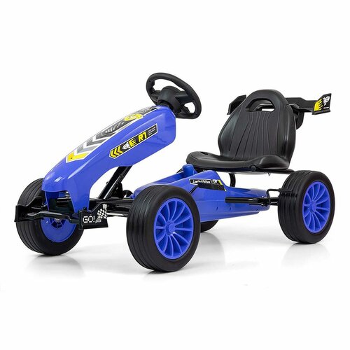Milly Mally Go-kart Rocket,gokart, kék