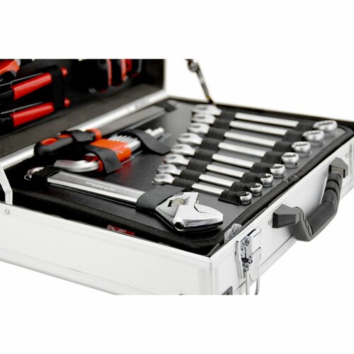 Set de scule profesionale în valiză Compass, 139 buc.