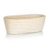 Banquet Tavă ovală pentru pâine Natural 26 x 13 x9 cm, cob