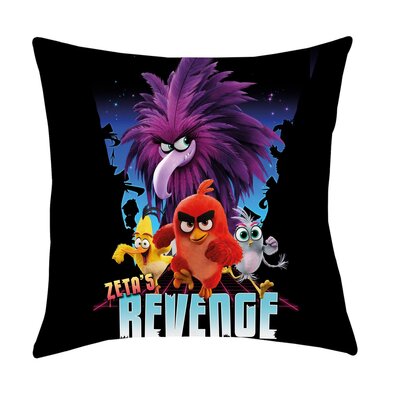 Mała poduszka Angry Birds Movie 2 Revenge, 40 x 40 cm