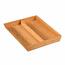 Kesper 58086 Organizer bambus, 2 przegródki, 35 x 43 x 5 cm