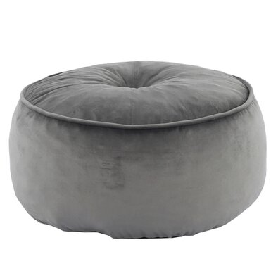 Tkaninski taburet Kerem, sivo-rjava