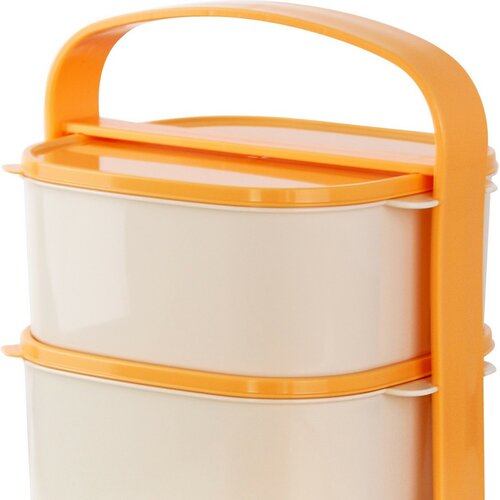 Kunststoff-Lebensmittelträger, 2x 1,2 l + 1x 2 l