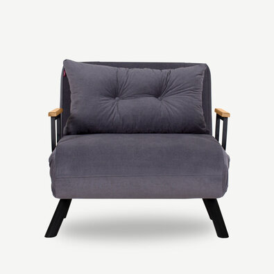 Křeslo Sando Single Grey