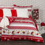 4Home Weihnachtliche Flanell-Bettwäsche Rentiere, 140 x 220 cm, 70 x 90 cm