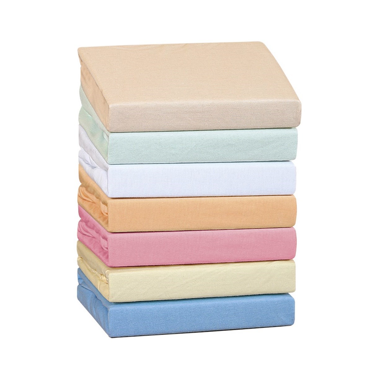 Gyerek jersey lepedő bézs színű, 70 x 140 cm, bézs, 70 x 140 cm termék 2. képe