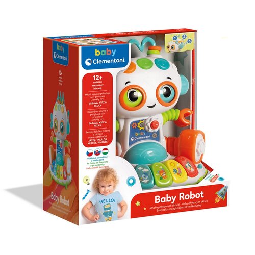 Clementoni Interaktywny robot z dźwiękami