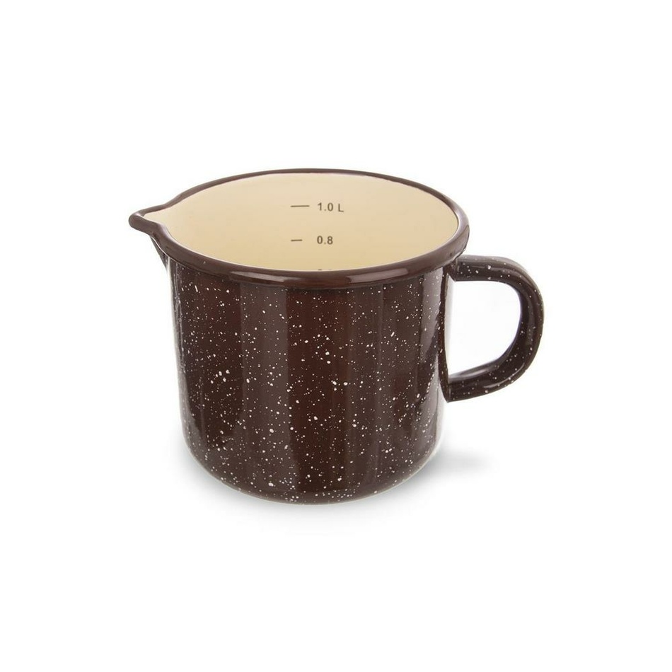 Orion Brown zománcozott bögre kiöntővel, 12 cm termék 2. képe