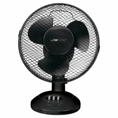 Clatronic VL 3601 asztali ventilátor, 23 cm,fekete