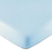 Cearşaf de pat 4Home jersey, albastru deschis, 90 x 200 cm