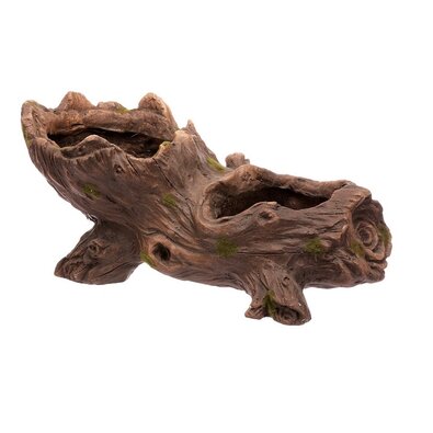 Obal na kvetináč v tvare koreňa, MgO, 46 x 23 x 22 cm