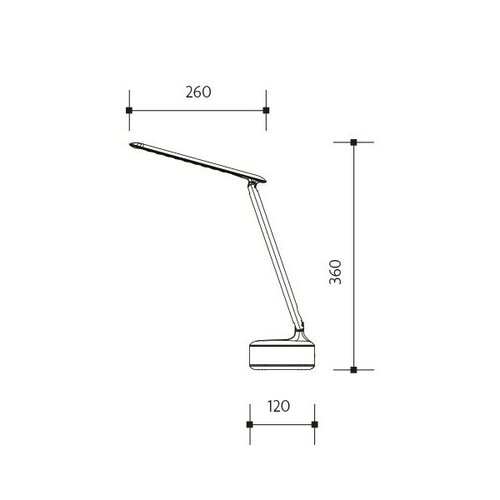 Panlux Stolní LED lampa Robin Music s bluetooth reproduktorem bílá, 7 W