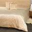 4Home Narzuta na łóżko Salazar beżowy, 220 x 240 cm, 2x 40 x 40 cm