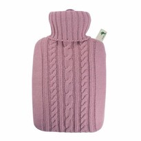 Hugo Frosch Classic Thermophor mit gestricktem Bezug, Rosa