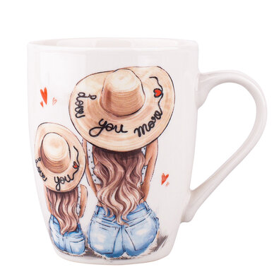 Altom Porcelanasti vrč Love you, 300 ml