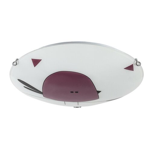 Rabalux 71278 Szklana lampa sufitowa dla dzieci Fowly, biały