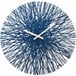 Koziol Nástěnné hodiny Silk modrá, pr. 45 cm