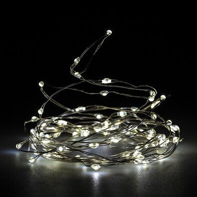 Lichtdraht warmweiß, 80 LEDsweiß  , 80 LED