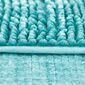 AmeliaHome Komplet dywaników łazienkowych Bati niebieski, 2 szt. 50 x 80 cm, 40 x 50 cm