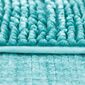 Restilo Badematten-Set Bati blau, 2 Stück 50 x 80 cm, 40 x 50 cm