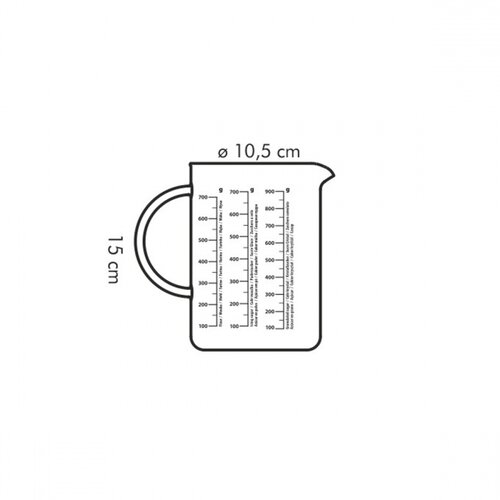 Tescoma Glas-Messlöffel DELICIA, 1 l