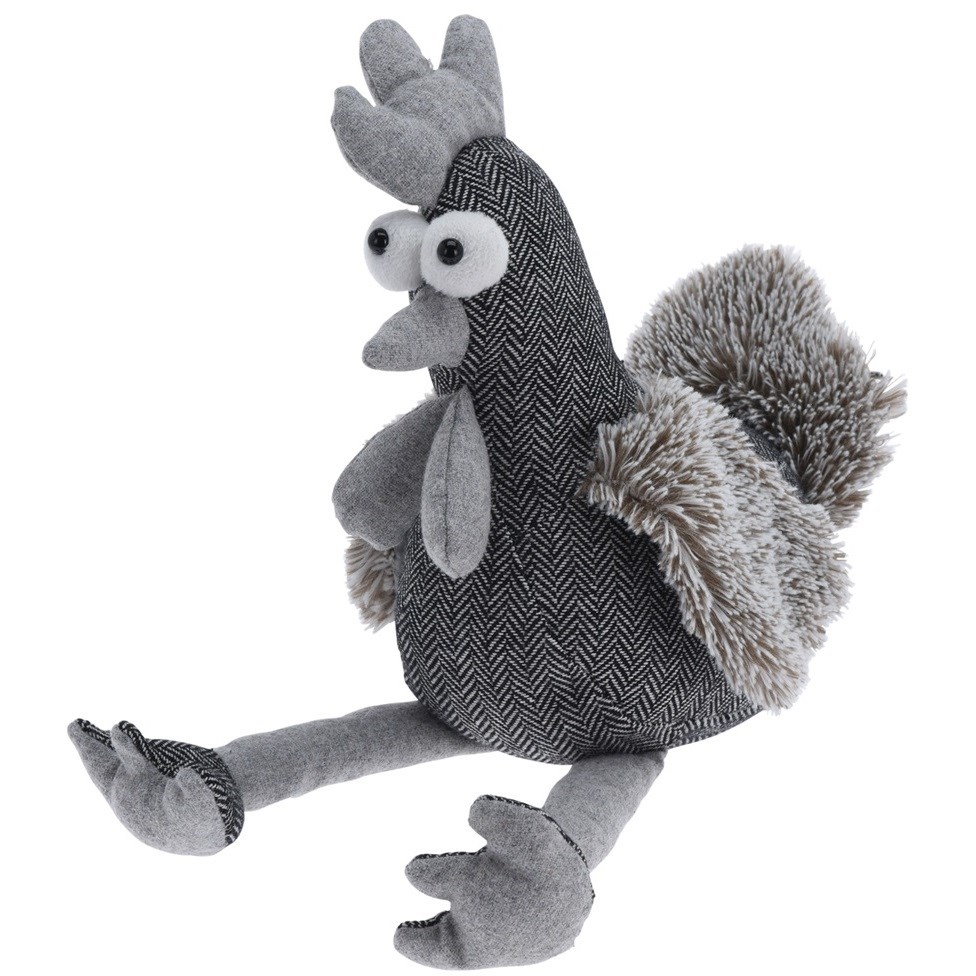 Koopman Dveřní zarážka Chicken, šedá