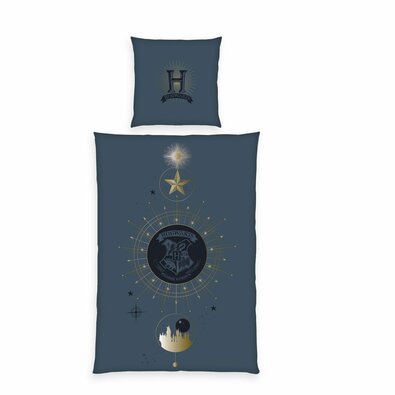 Lenjerie de pat din bumbac Herding Harry Potter,135 x 200 cm, 80 x 80 cm